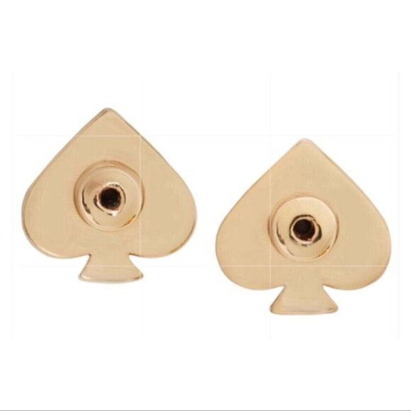 KATE SPADE • Gold Double Dangle Precious Pansy Earrings - Picture 4 of 4